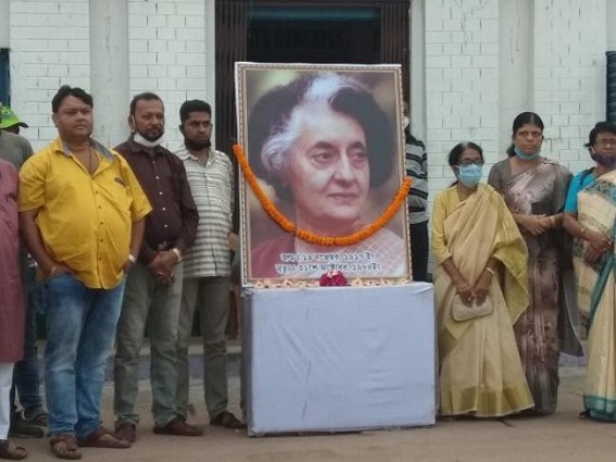 Ex-PM Indira Gandhi's birth anniversary observed in Tripura